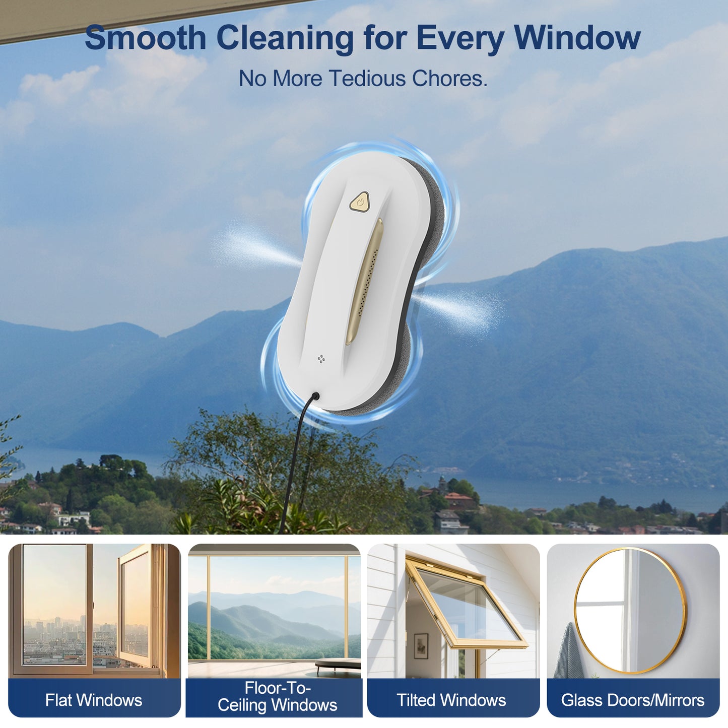 W3 Window Cleaning Robot